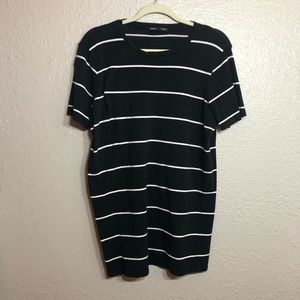 Striped Summer T-shirt dress